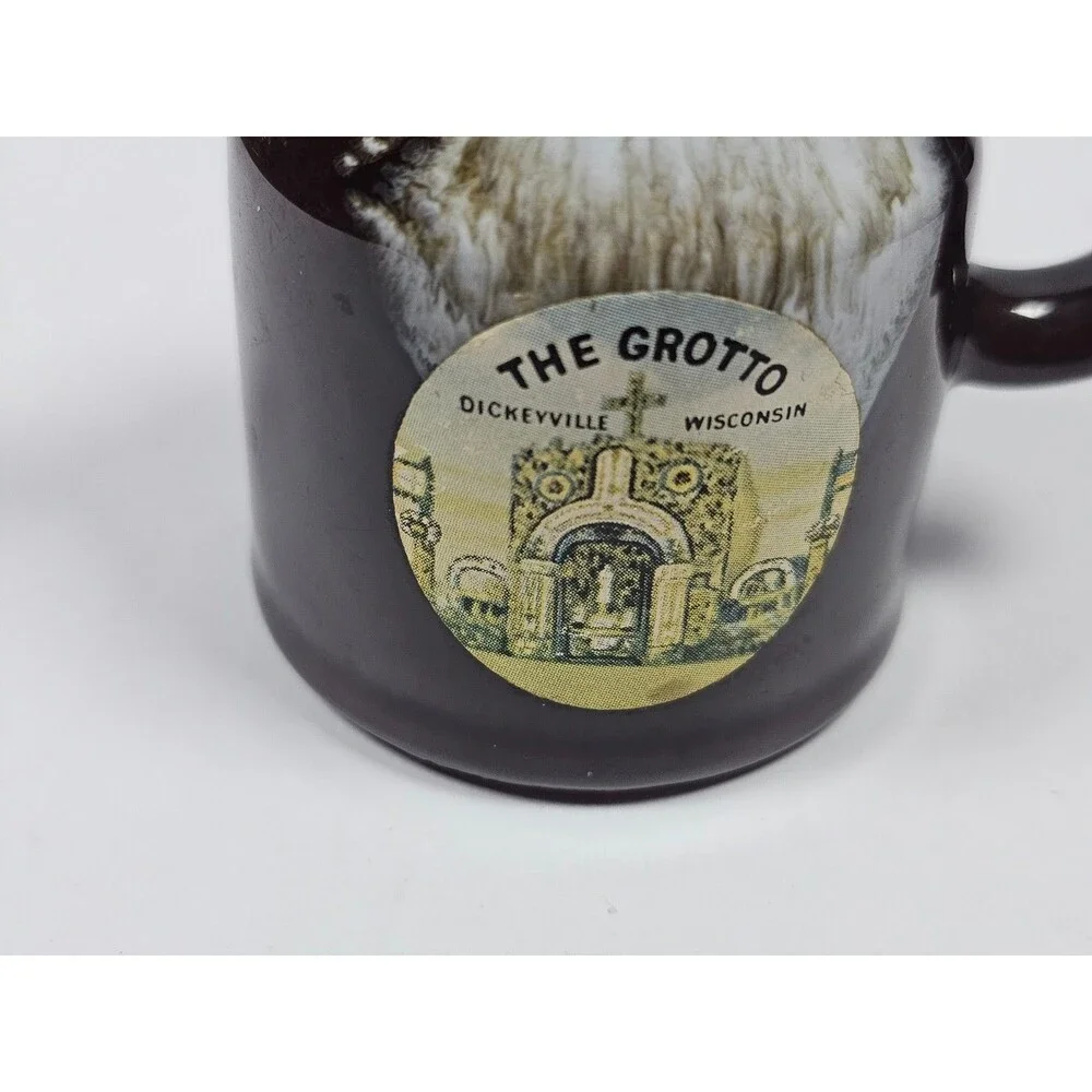 The Grotto Dickeyville Wisconsin Souvenir Salt or Pepper Shaker Pitcher Shaped